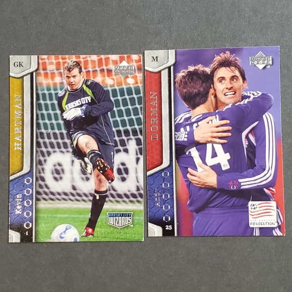 7pcs Vtg Upper Deck MLS Soccer Trading Sports Cards #'s 42,43,55,61,72,78,81 NWT - Picture 8 of 11